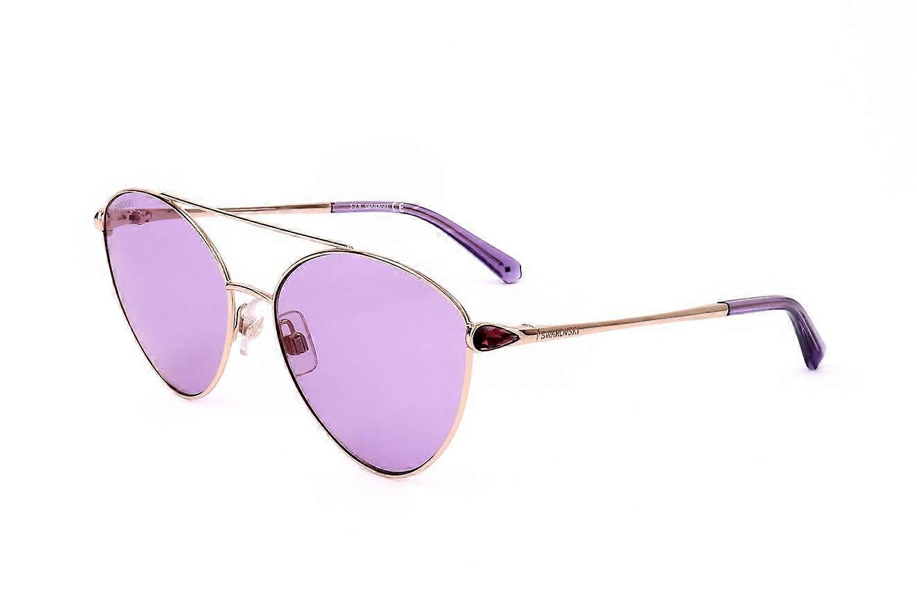 Sunglasses Swarovski SK0286 28Y SHINY ROSE GOLD 58/16/135 WOMAN