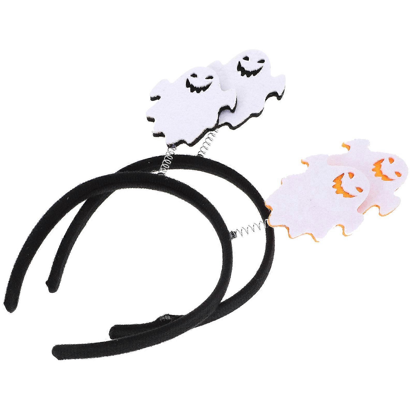 Cosplay Halloween Hair Hoops Ghost Headbands For Festive Occasions Like Halloween 23X18CM Unique 2Set