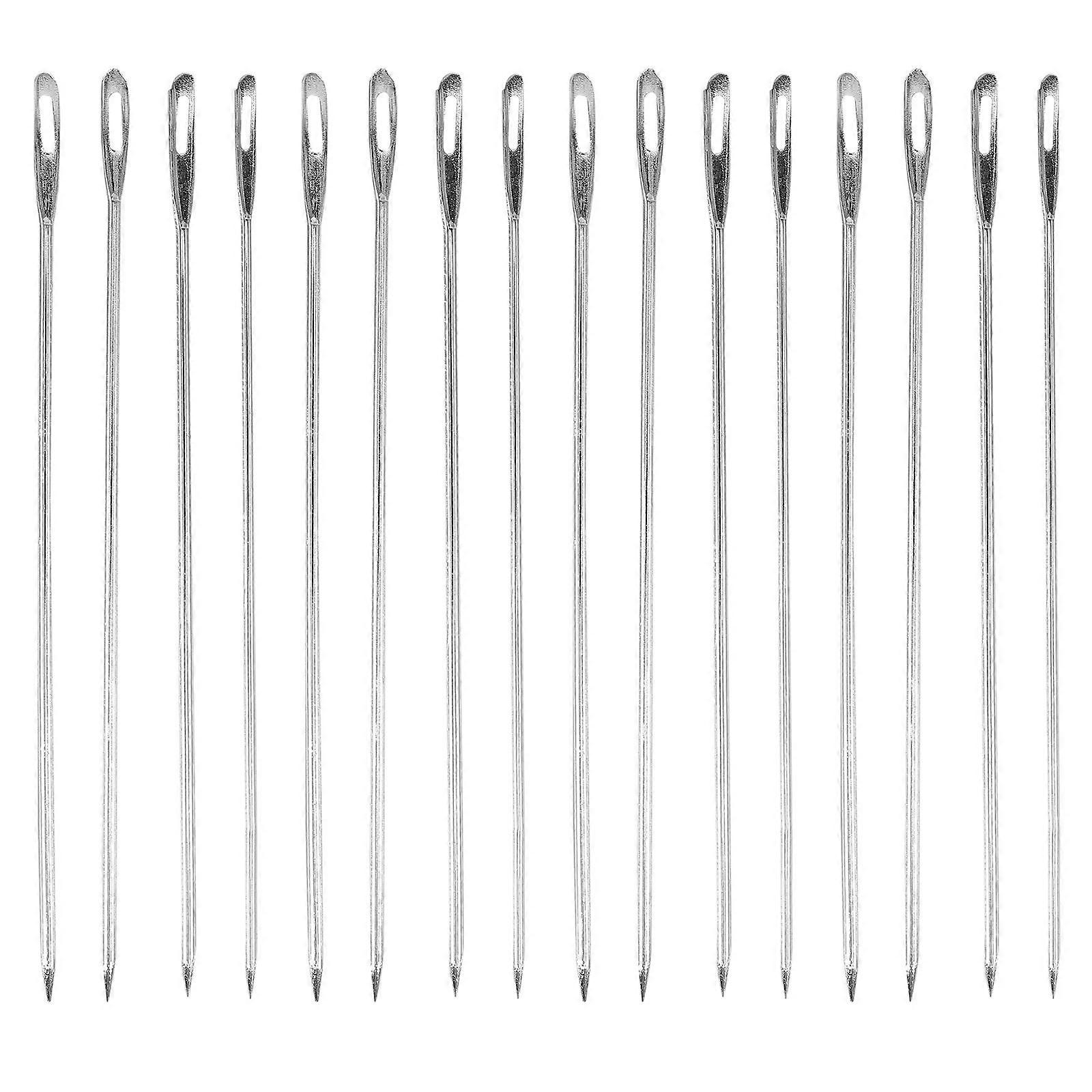 100Pcs Large Eye Darning Needles Portable Sewing Needles Convenient Crocheting Needles