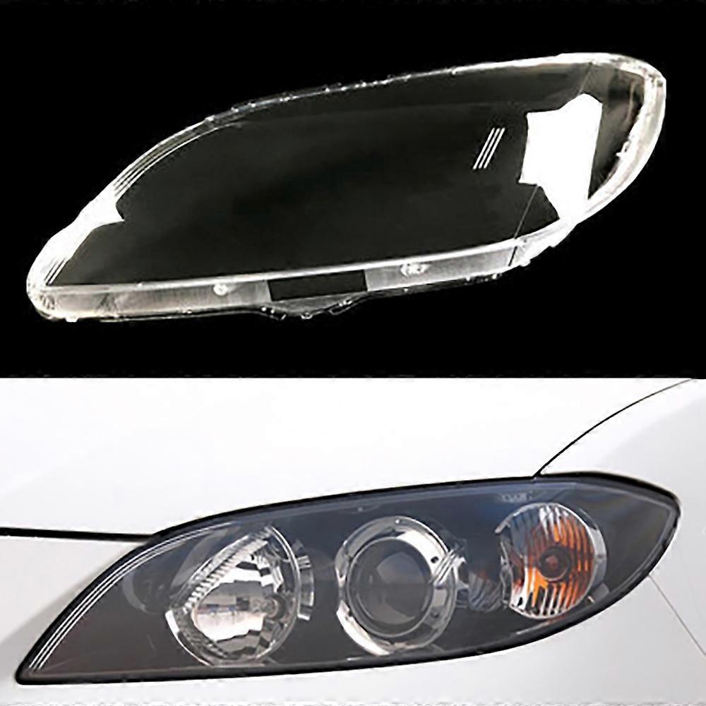 Für Auto Frontscheinwerfer Objektiv Ersatz Auto Shell Abdeckung (Limousine) Für Mazda 3 2006 2007 2008 2009 2010 2011 2012 Transparenter Schirm