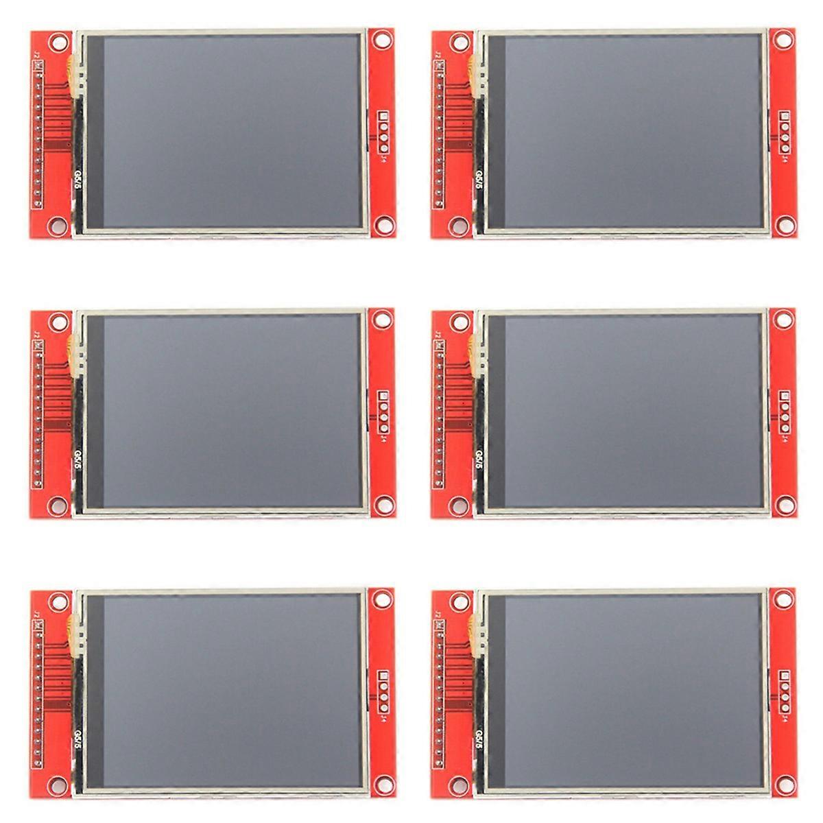 6pcs 2.8 Inch 240X320 SPI TFT LCD Display Module SPI Serial Port 51 Drive ILI9341V LCD Serial Port M