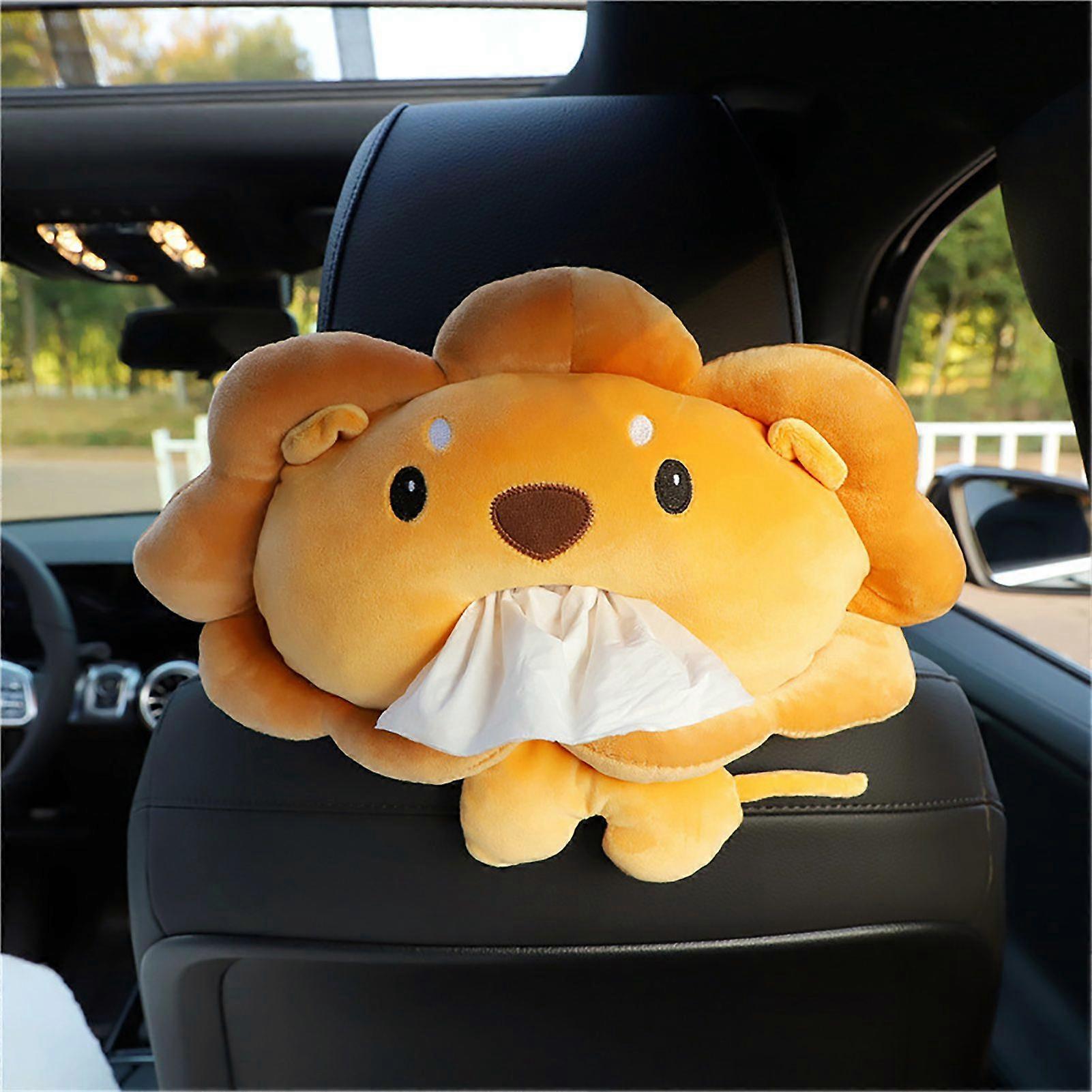 Tissue box for car and home with PP cotton soft cover