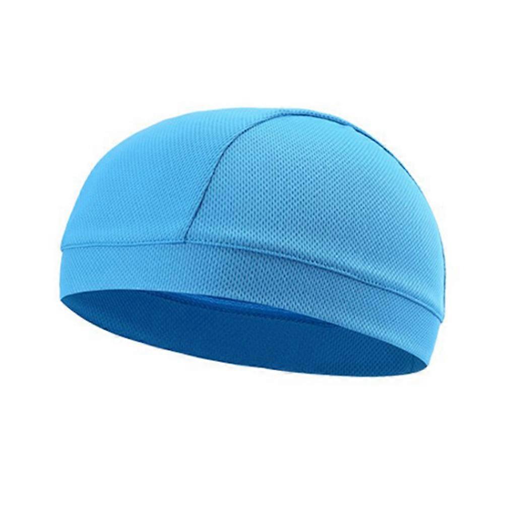 Quick Dry Cycling Beanie για άνδρες και γυναίκες από μπλε πολυεστέρα One Size Fits All