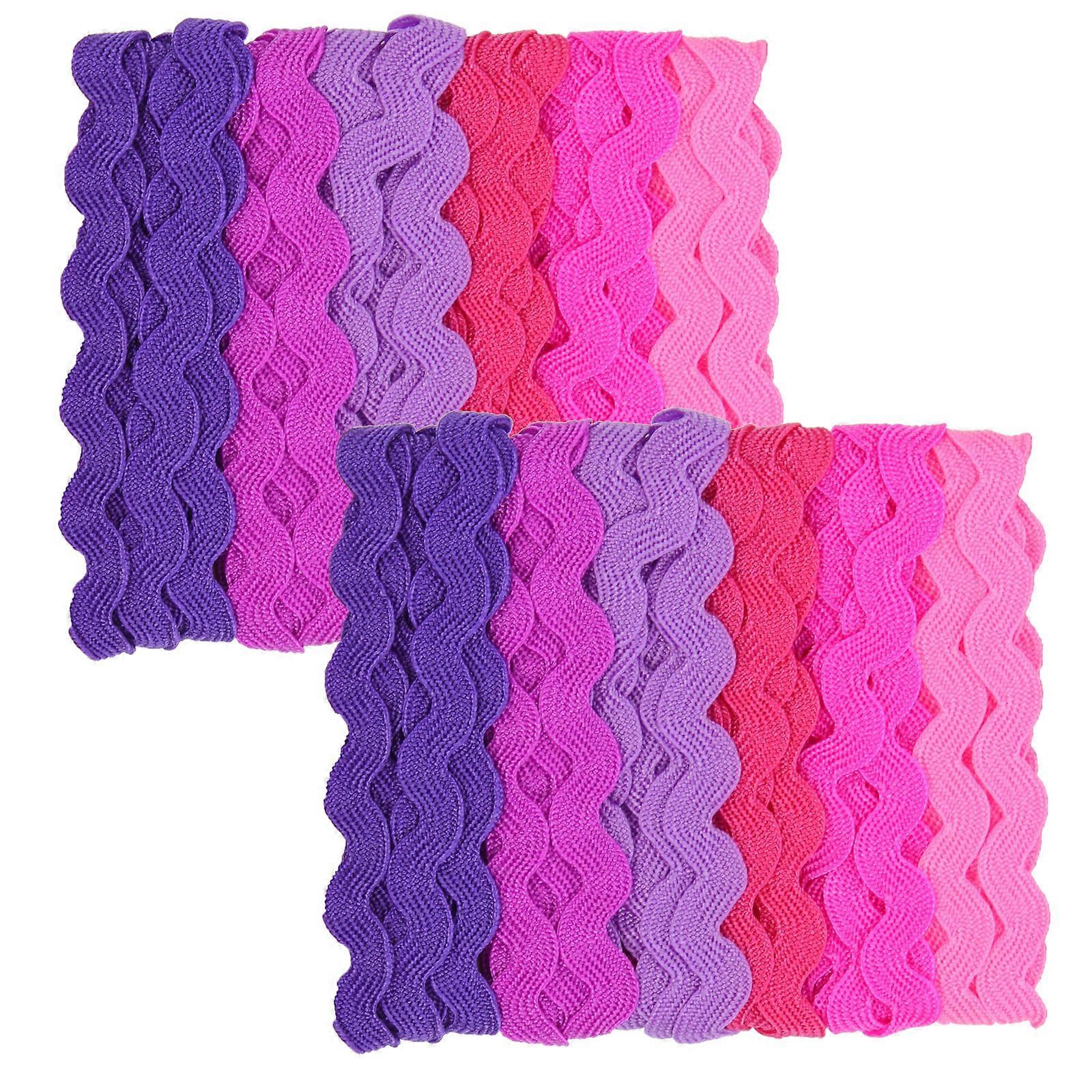 Wavy Edge Trim 2Pcs Wave Pattern Perfect For DIY Handicrafts Gift Wrapping Clothing Decoration Simple Wave Bending
