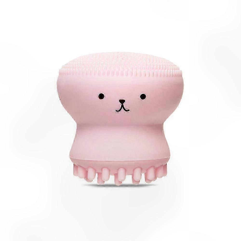 2023 Jellyfish Silicone Brush - All-in-one Deep Pore Cleansing Sponge and Brush, Soft and Effective Skin Care