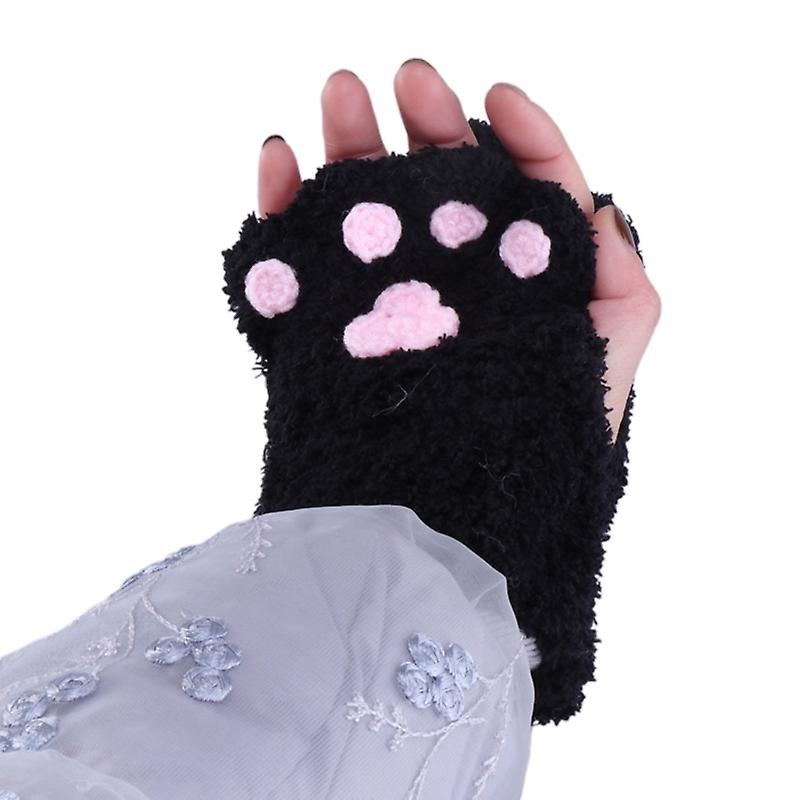 Cartoon Bear Paw Mittens