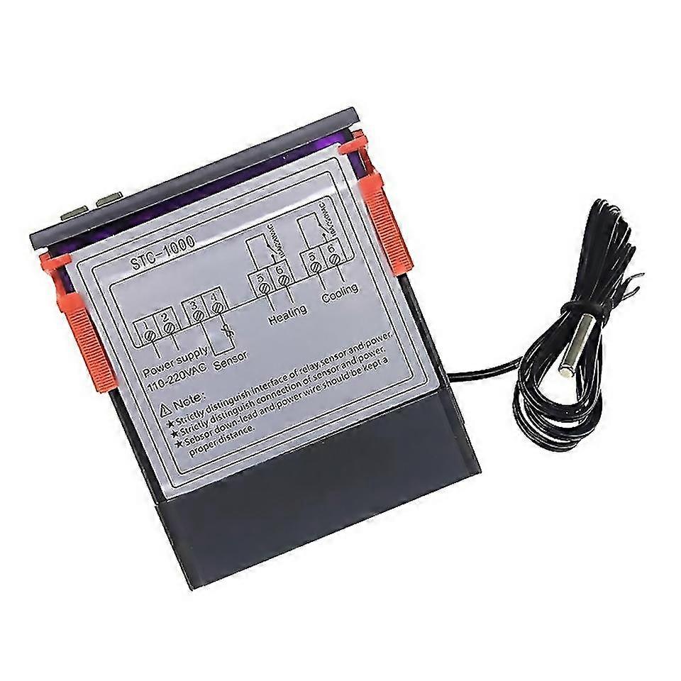 For led digital temperature controller ac 110220v 10a relay thermoregulator thermostat for heater fr