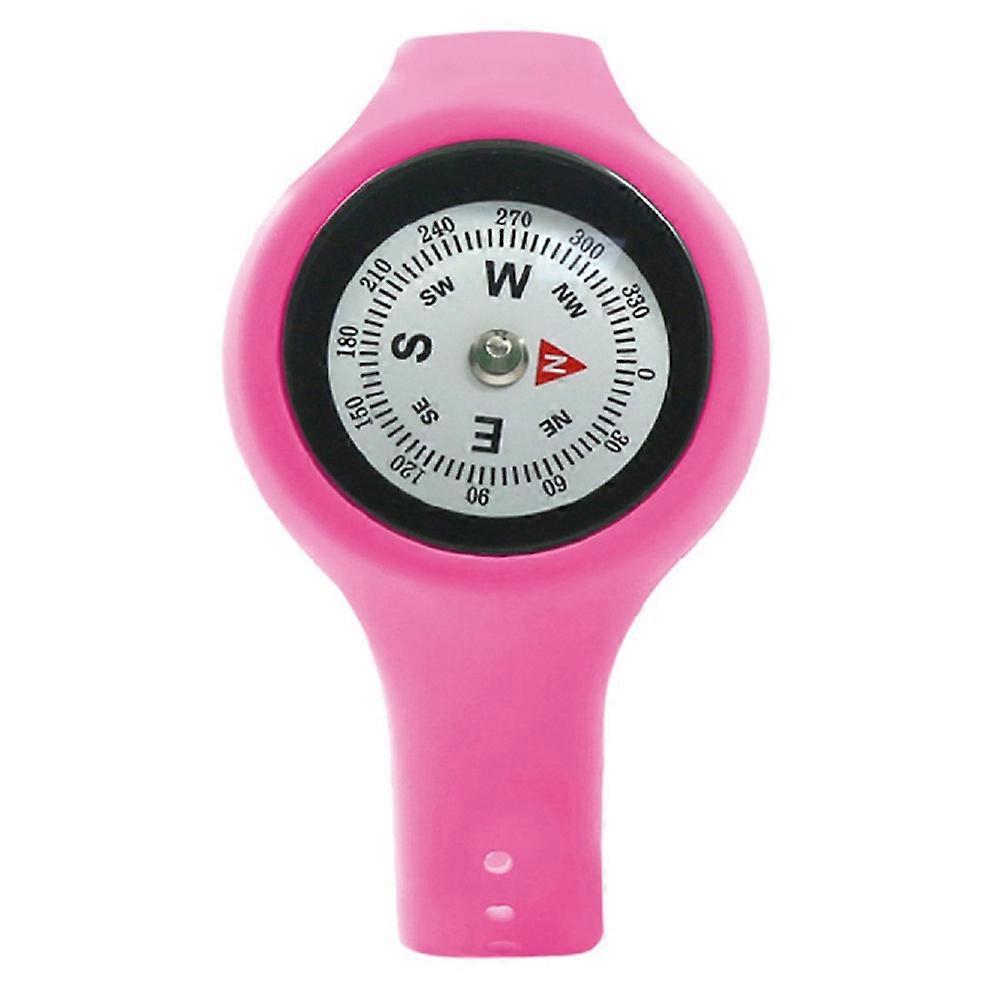 JINGU P302 Compass Watch Adjustable Strap Damping Fluid Wearable Compass Camping Tool