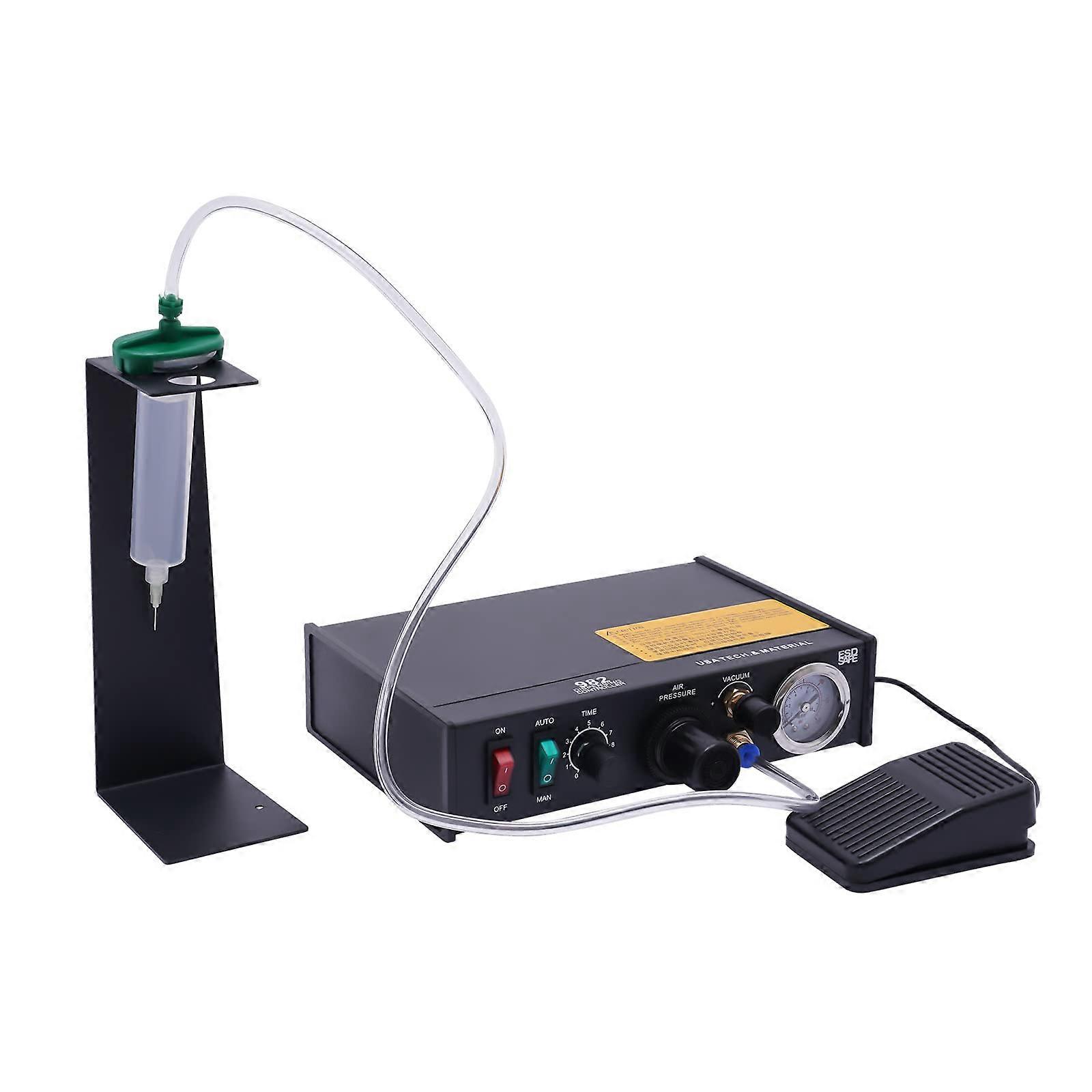 Semi-Automatic Glue Dispenser Machine 982 Soldering Paste Controller, Glue Dropper, Min 0.01ml, Interval 0.1-9.9