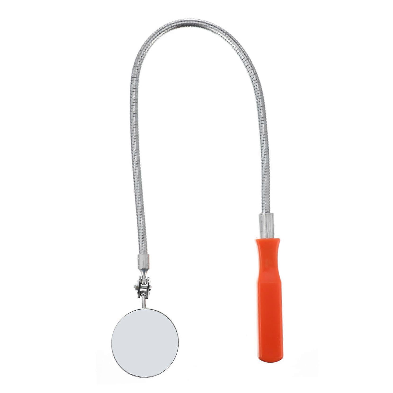 Flexible Telescopic Inspection Mirror With Swivel Head For Car Inspections, Car Inspection Tool For Hard-To-Reach Areas