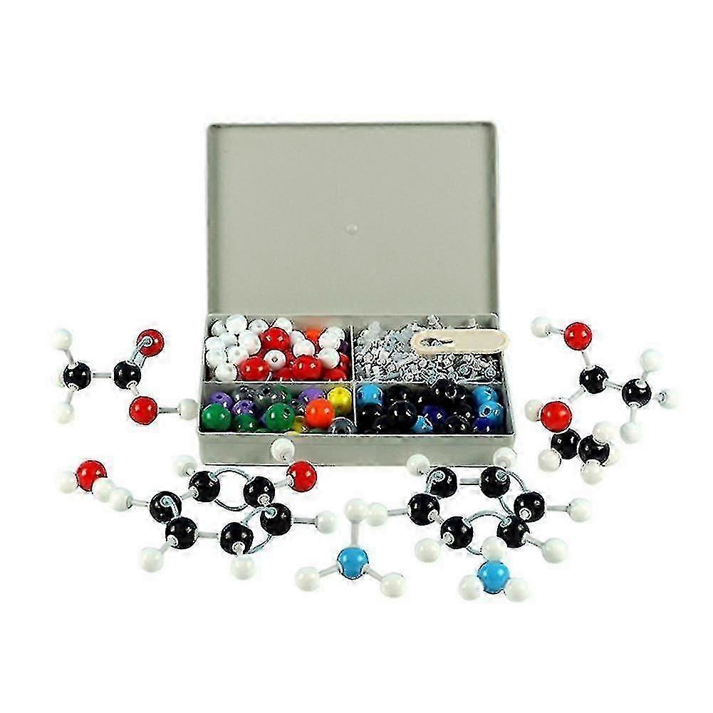 Molecular Model Kit for Organic Chemistry with Electron Orbital Components - 240 Pcs Educational Science Aid