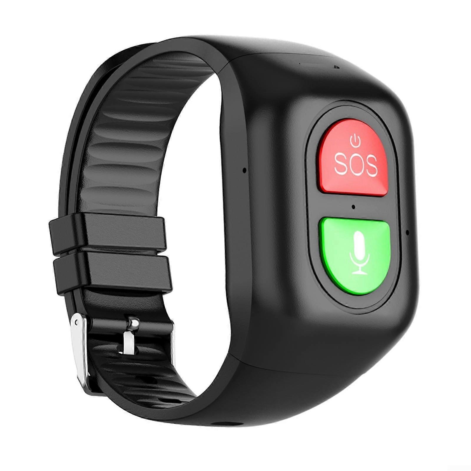Fall Detection Smart Watch GPS Beidou WiFi Tracking Geofence SOS Alarm Two-Way Call Vibration Alerts For Elderly Safety