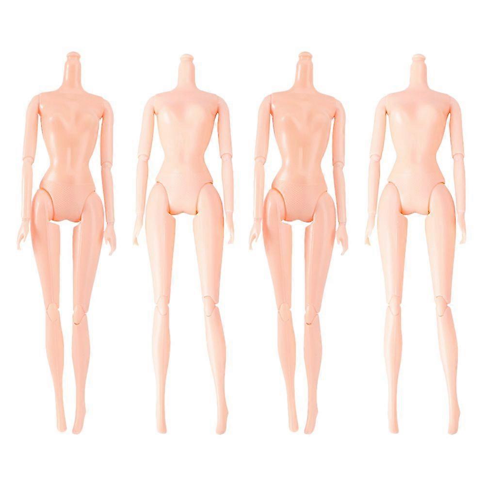 4Pcs 12 κινητές αρθρώσεις παιχνίδια κούκλα κέικ ψήσιμο καλούπια DIY κούκλα κέικ καλούπια