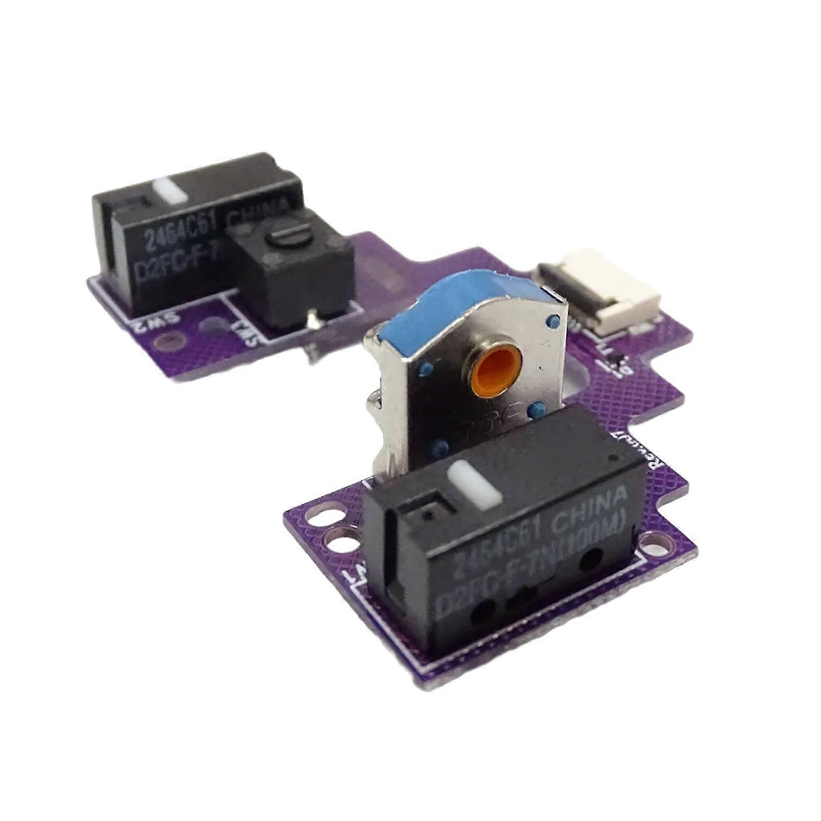 Micro Switch Button Board with Durable Encoder Decoder D2FC F 7N 100M for PCB Motherboard Upgrade