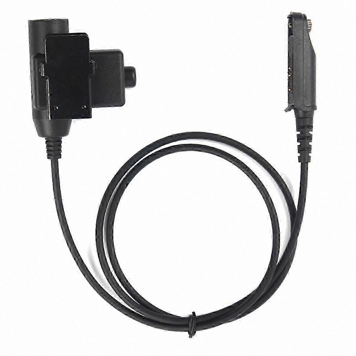 Tactical Headset Adapter PTT Cable for Portable Radios UV-9R Plus UV-XR Compatible with Walkie Talkies - A58 9700 GT-3WP
