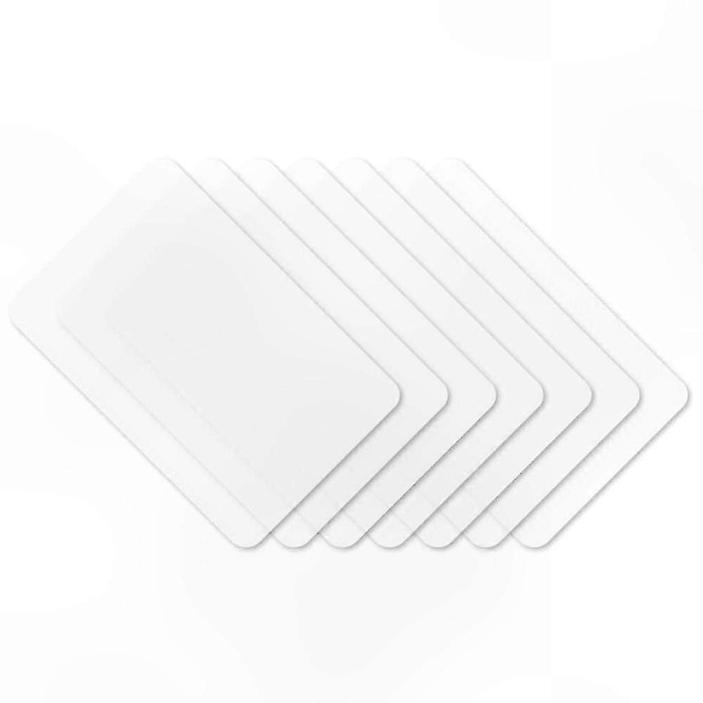 8-Pack Clear Table Mats, Durable & Heat-Resistant, Easy to Clean