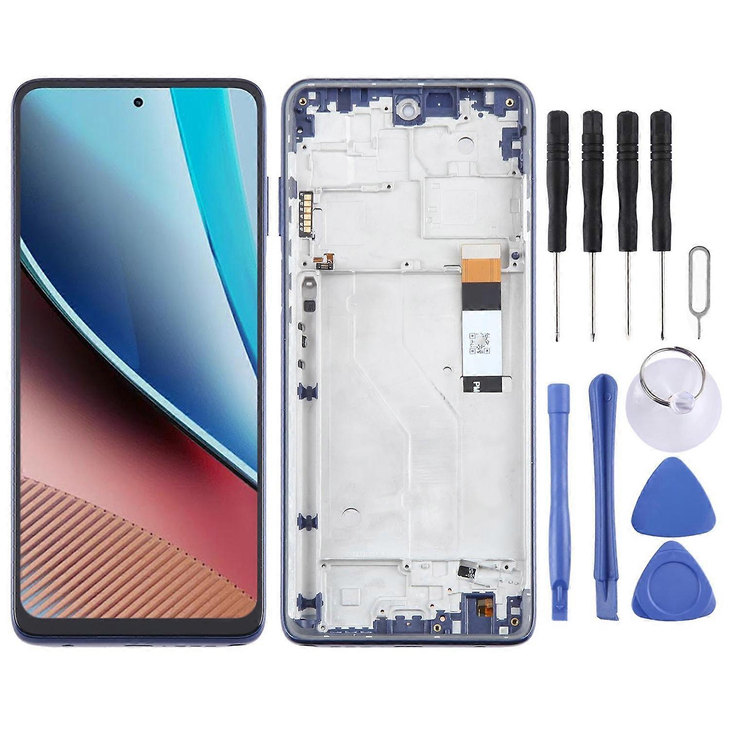 For Motorola Moto G Stylus 2022 4G LCD Screen with Frame
