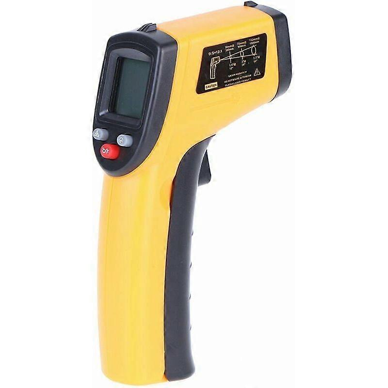 Non-contact laser infrared thermometer, temperature measurement from -50 to 380 C, ideal for the Indo, not for human use