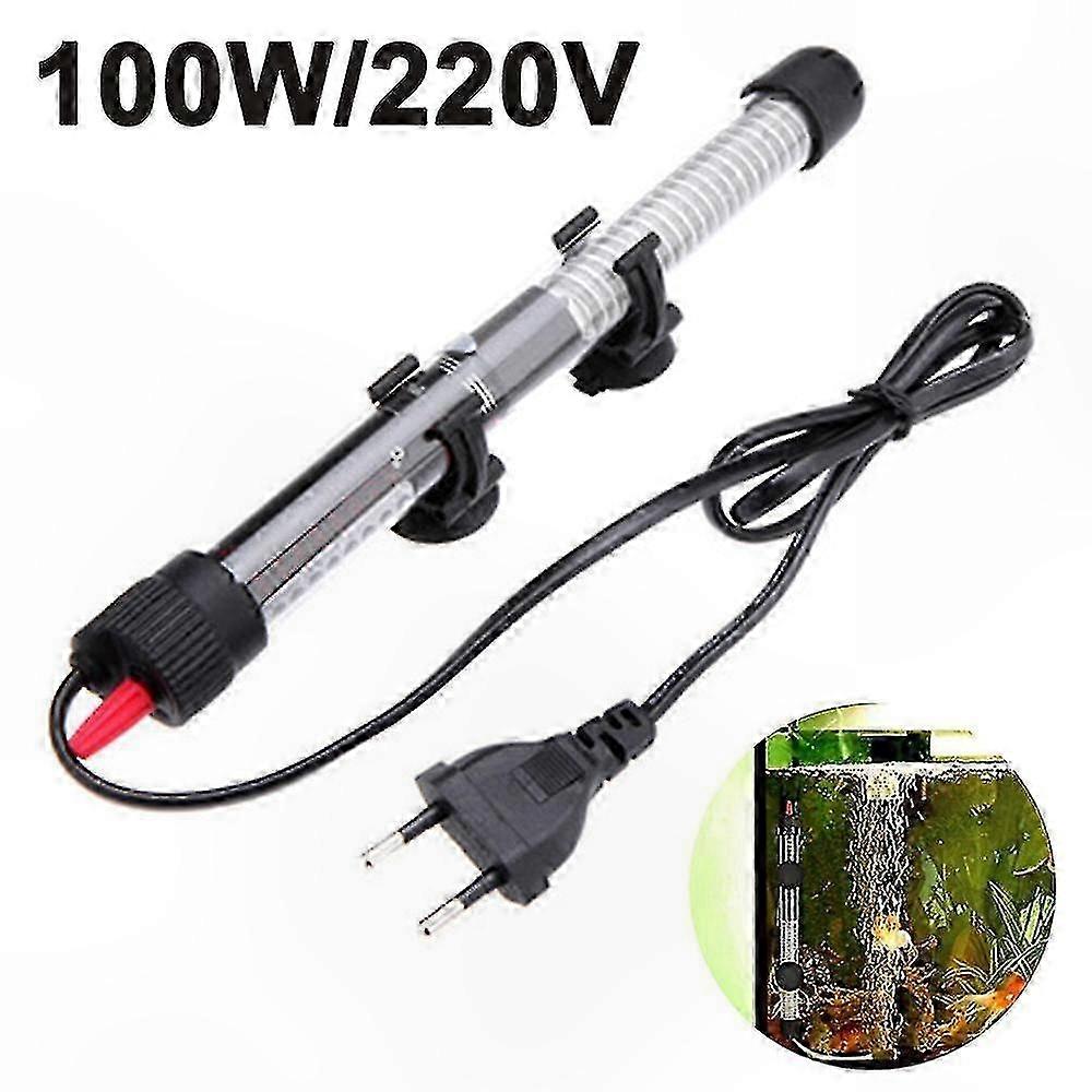 Submersible Aquarium Heater with Temperature Display and External Controller for Fish Tanks and Turtles