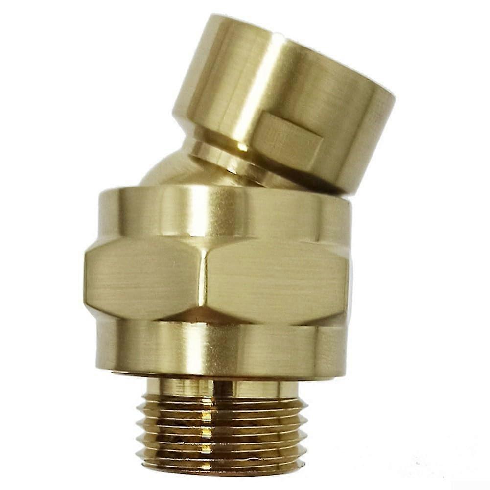 Shower Connector Ball, G1/2 Shower Head Adapter 360 Rotation Ball Joint Shower Head Extension Swivel Adapter Fixed For Bathroom Ref: 9202
