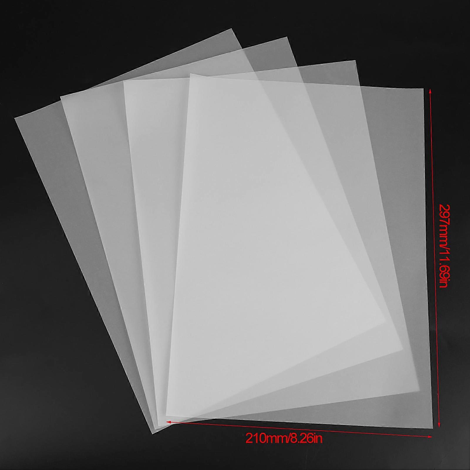 100Pcs A4 Translucent Tracing Transfer Sulfuric Acid Papers