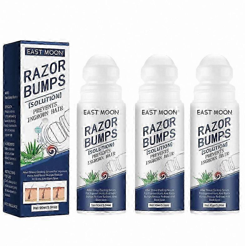 Ingrown Hair Solution with Razor Bump Relief for All Skin Types 90ML Multi-Pack Options