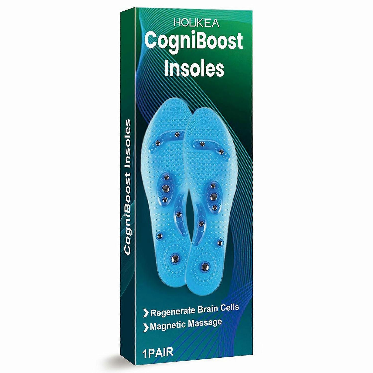 1-6x HOUKEA HK-B05-0050-01 1 Pair Insoles Comfort Cushioning / Breathable / Foot Care