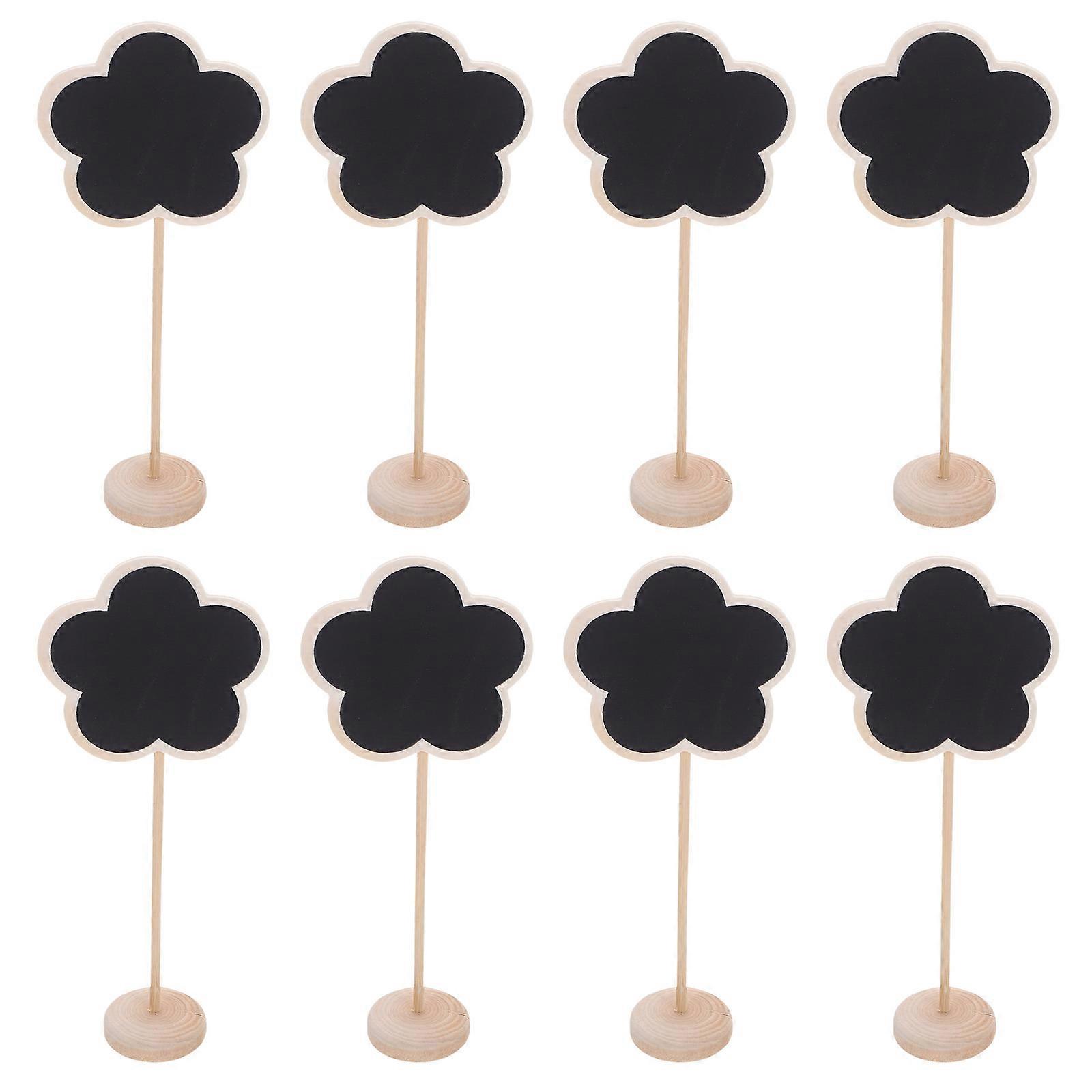 It sounds like you're describing a product listing for **mini flower shaped blackboards** often used as decorative signs or labels. Here's a polished