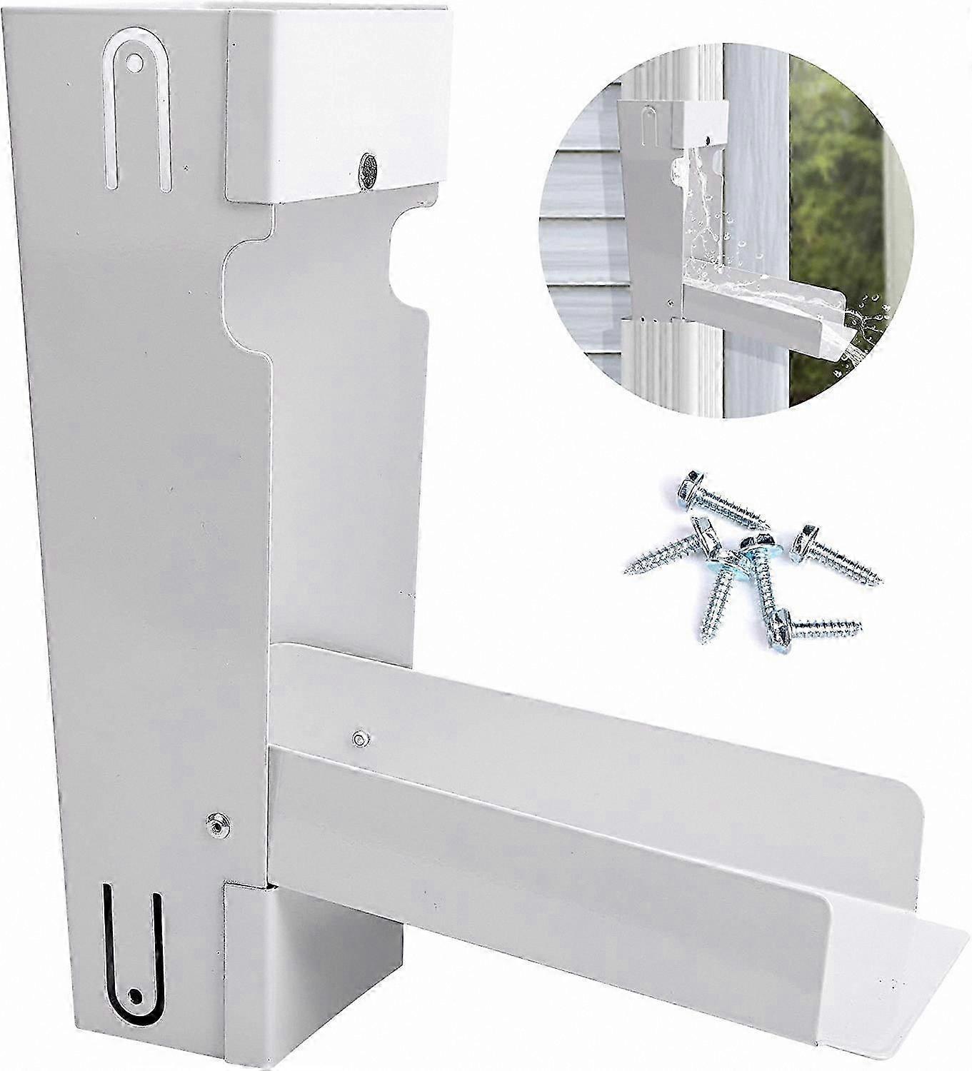 Rainwater Harvesting Kit, Downspout Diverter Compatible with 3x4 Inch Standard Spouts, Efficient Water Collection Solution