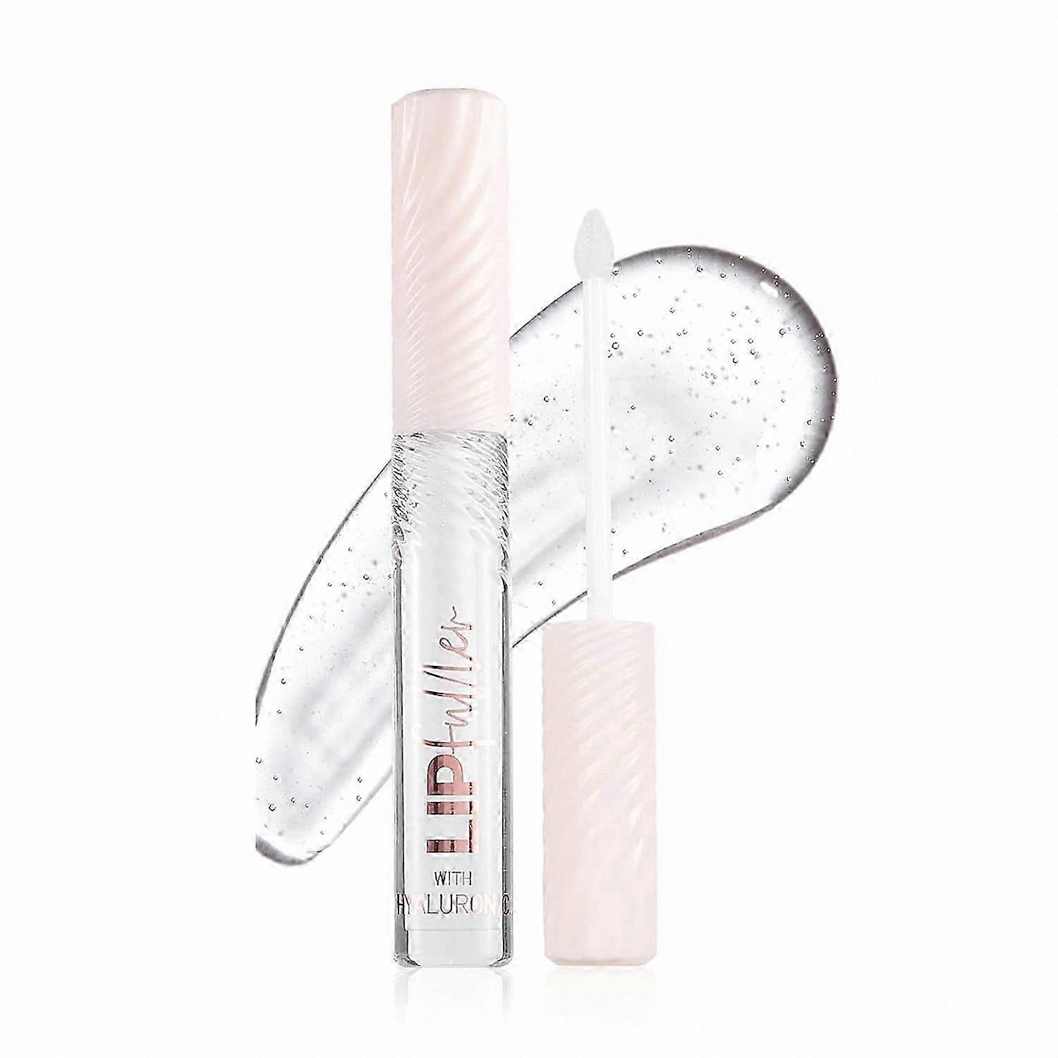 Hydrating Lip Gloss with Hyaluronic Acid, Non-Sticky Mirror Glaze for Moisturized Lips