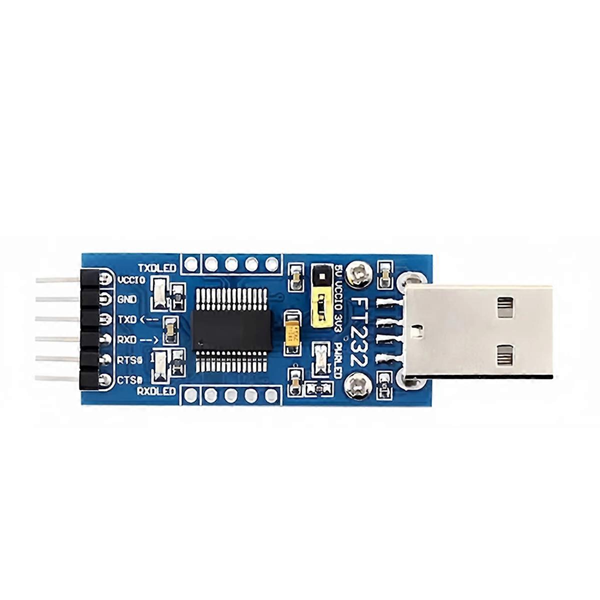 FT232 USB to UART USB to TTL FT232RNL Flashing Tool Serial Communication Module Type A