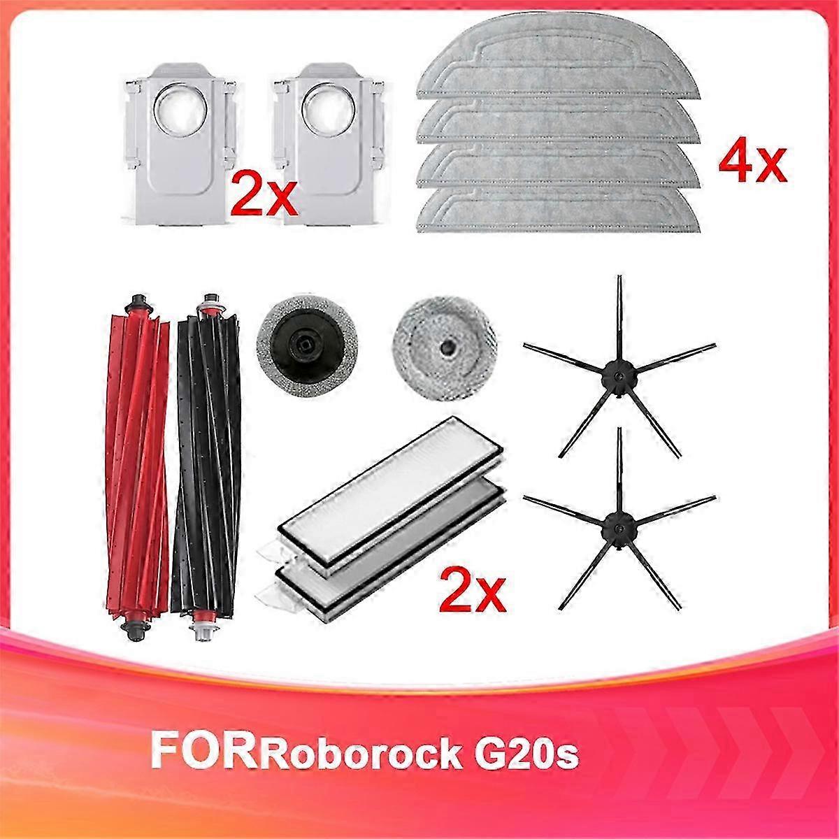 Suitable for Roborock G20s Robot Vacuum Cleaner Replacement Kit Accessories