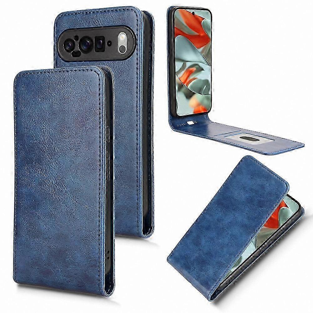 Vertical Flip Leather Case with Magnetic Closure for Secure and Stylish Phone Protection