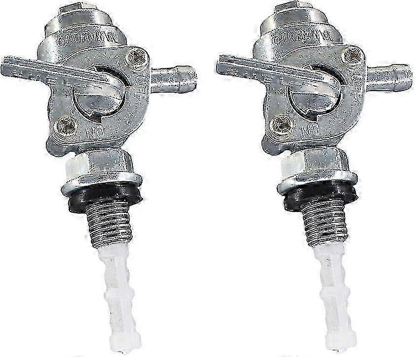 2x Universal Gasoline Tap M10 x 1.25 for Motorcycle Generator - Edition
