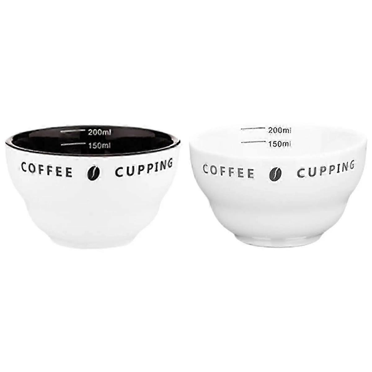 Coffee Cup 200ml Measuring Cup Stackable with Scale