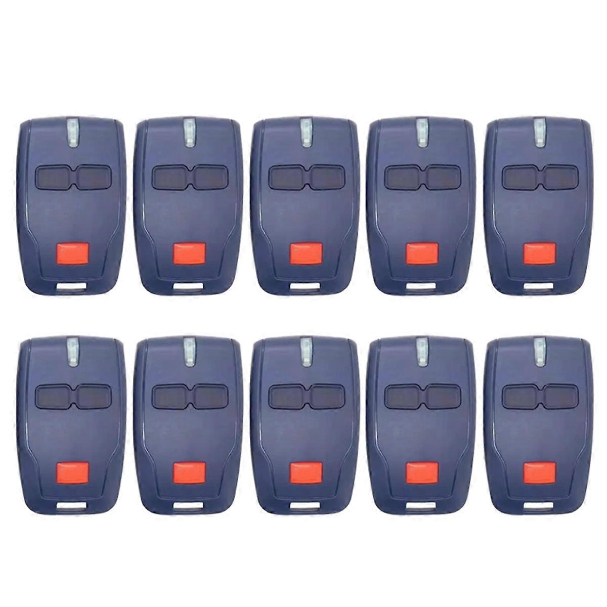 10pcs Remote Control 2 Button 433MHz Rolling Code Garage Door Gate Remote Control for MITTO 2 MITTO