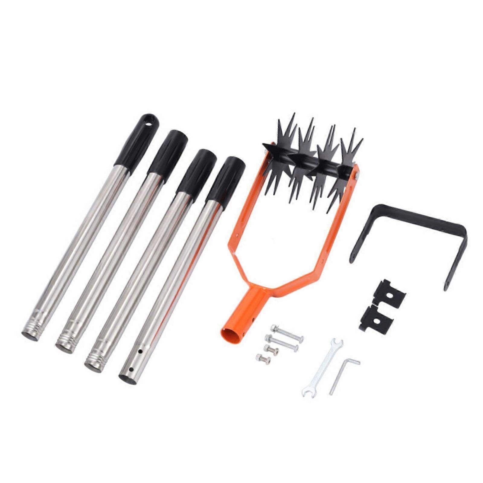 Professional Rotary Tiller Featuring 4 Tooth Wheels and Electrophoretic Coating Tiller Cultivator for Longevity Multicolor
