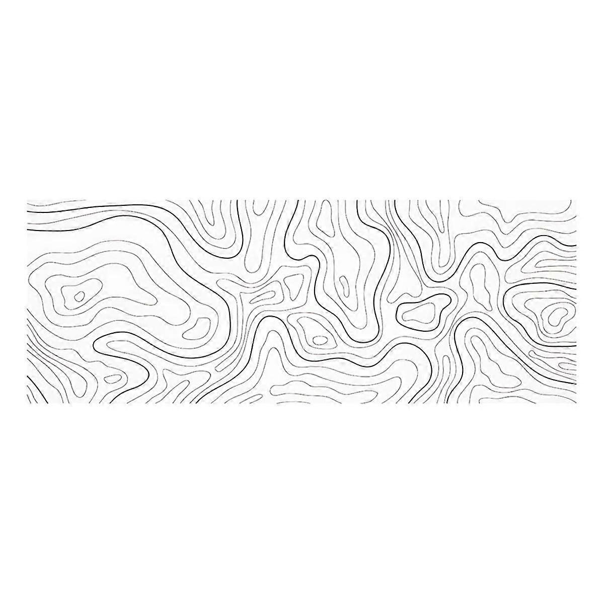 Topographic Contour Extended Big Mouse Pad Computer Keyboard Mouse Mat Mousepad 800x300x2mm