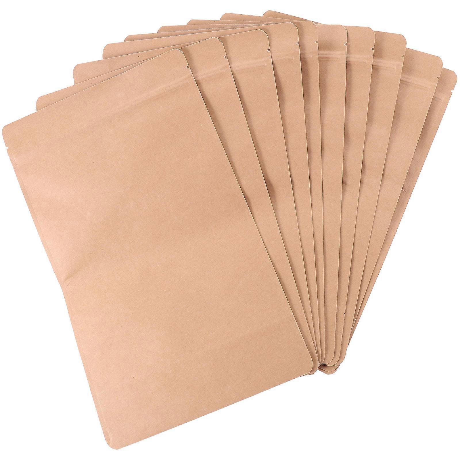Practical Versatile Food Bags for Storage 10Pcs Coffee Bags with Valve