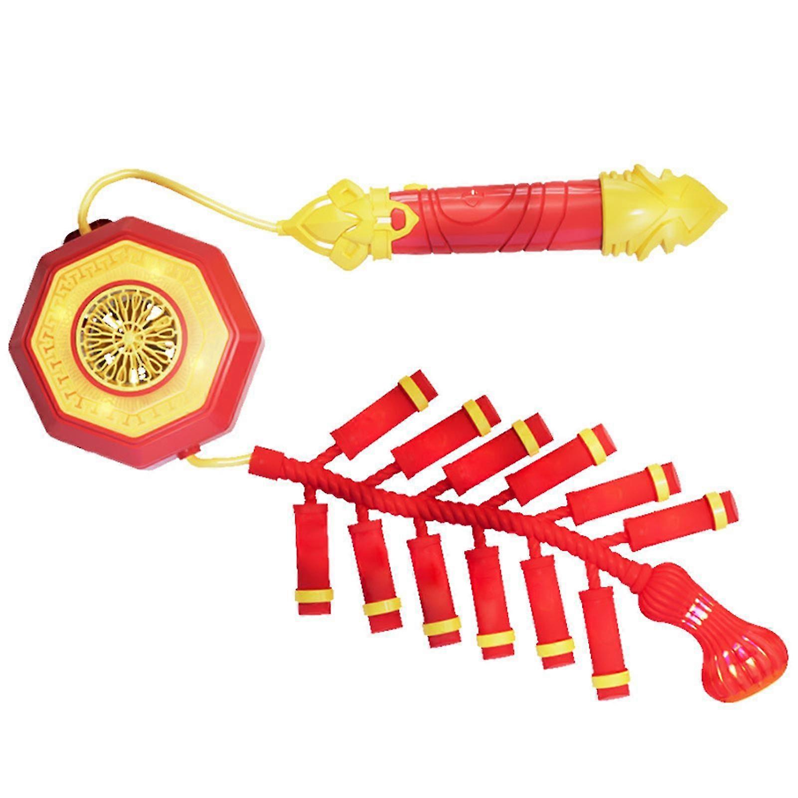 New Year Firecrackers Bubble Machine Multi-Purpose Bubble Blowing Toys for Outside