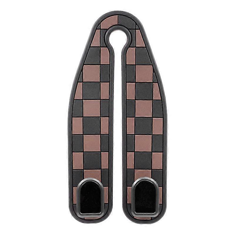2pcs Car Hooks For Headrest: Car Seat Backrest Storage Double Hooks - Heavy-Duty Headrest Hangers For Handbags Backpacks And Small Items