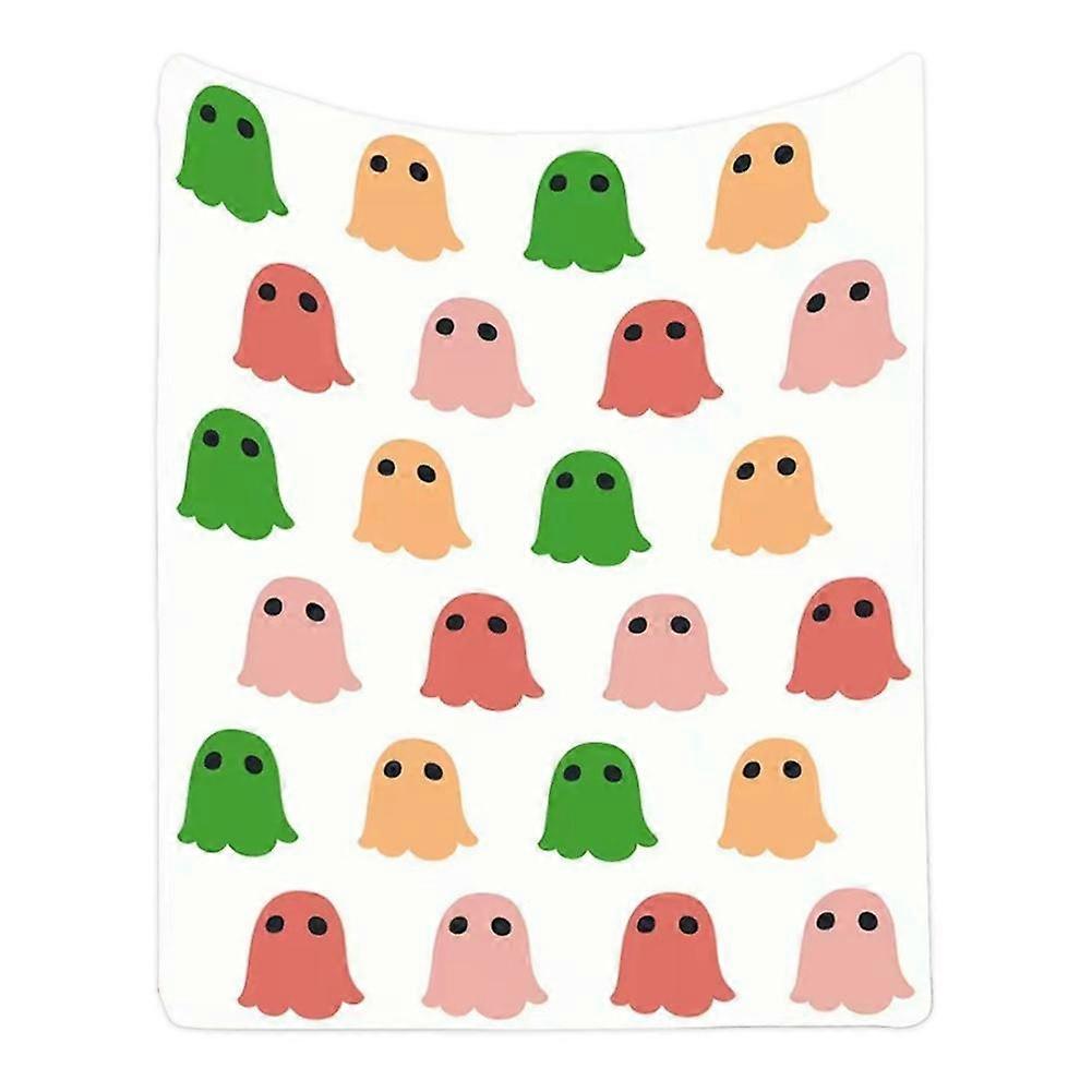 Halloween Flannel Digital Printed Small Blanket
