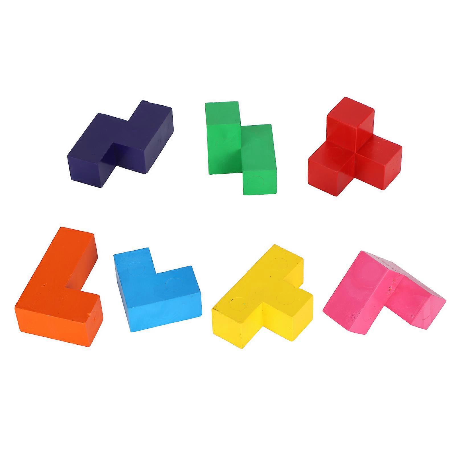 Magic Cube Crayon Wax Blocks for Kids Drawing and Graffiti Set