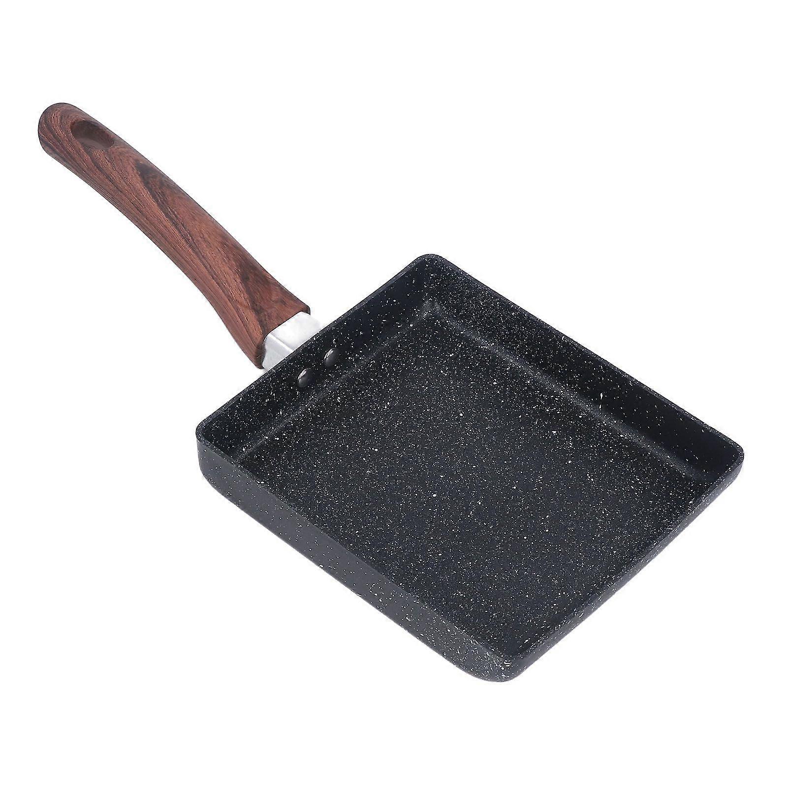 Non-stick rectangular breakfast pan, Japanese omelet pan, for home cooking, eggs