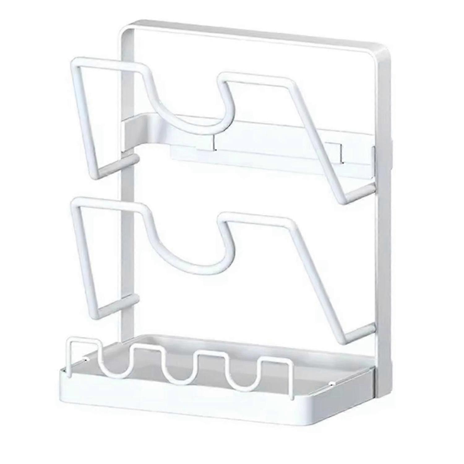 Multifunctional Kitchen Storage Rack - Wall-Mounted Pot Cover, Small