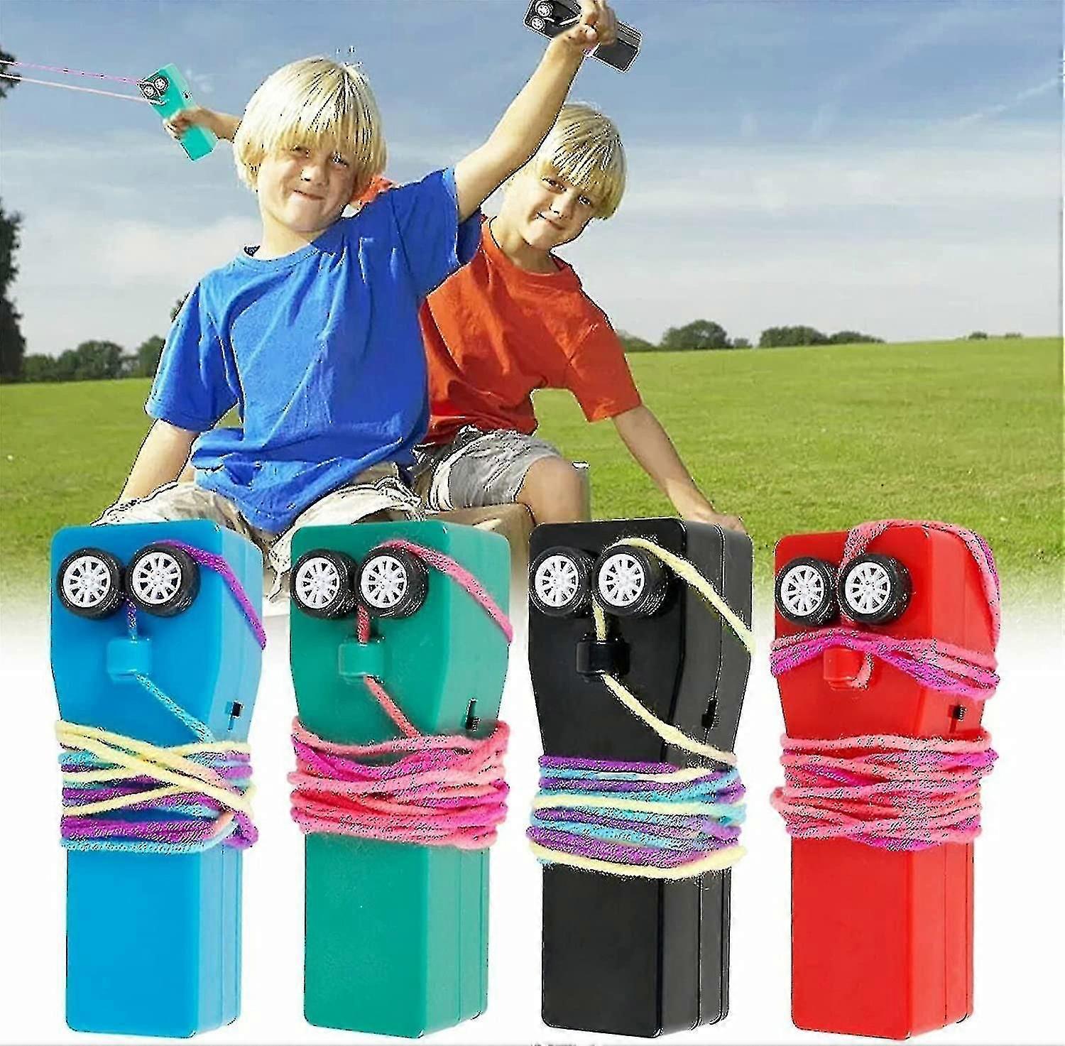 2022 New Lasso String Shooter, Loop Lasso String Shooter Toy, Zip String Rope Propeller, Rope Launcher Propeller, Handheld Rope Launcher Toy, Handheld