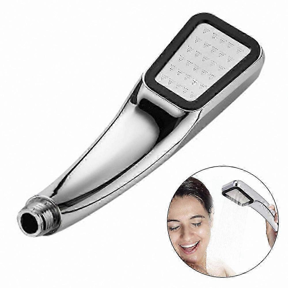 High-Pressure 300-Hole Square Handheld Shower Head for Bathroom Use