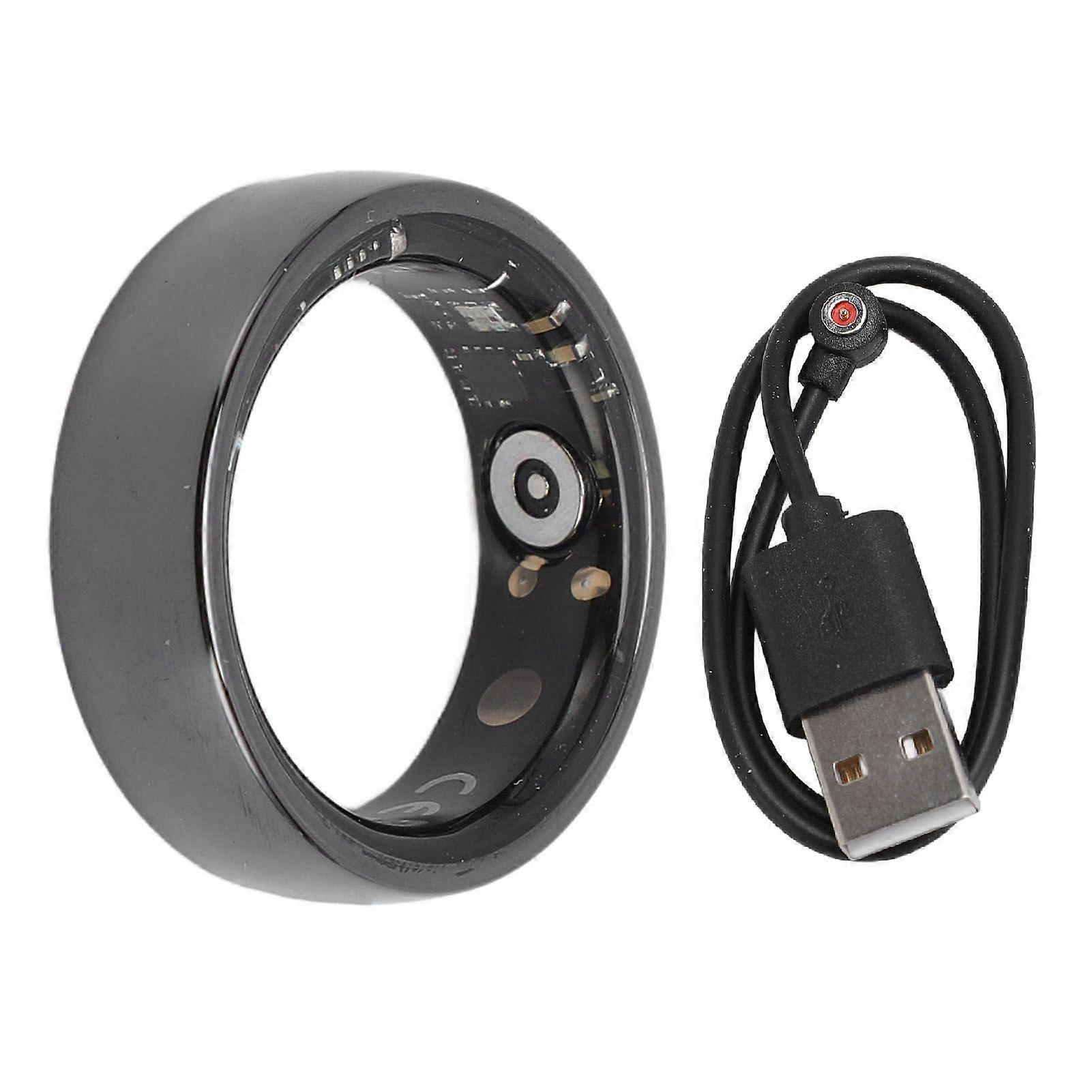 Smart Ring NFC 5ATM IP68 Water Resisting Multi Sport Mode Pedometer Lightweight Ceramics Smart Ring for Daily Use 8