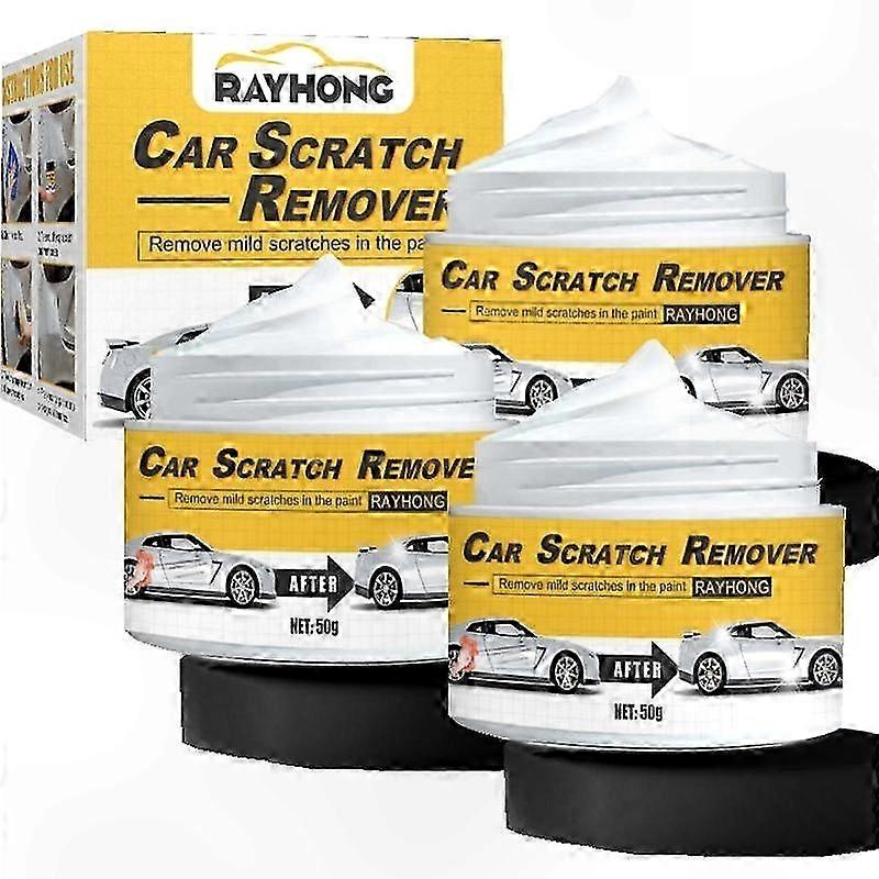 Car Body Care Solution with Scratch Remover and Polishing Sponge for Automotive Surfaces