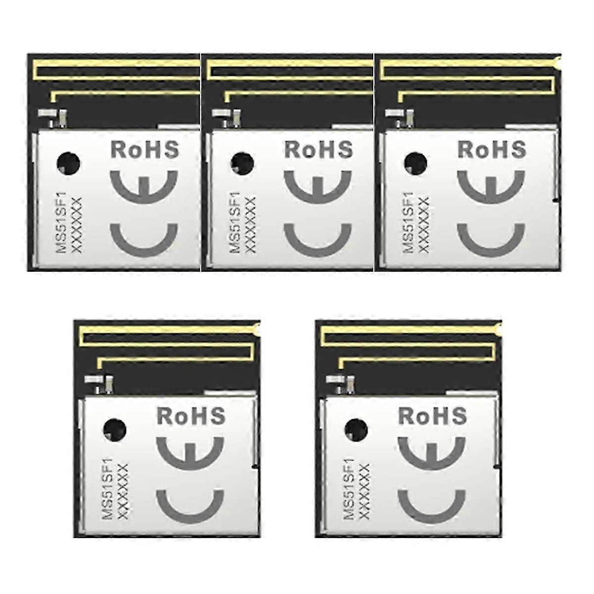 5 PCS Tiny Bluetooth Module Low Consumption Bluetooth 5.2 MS51SF11